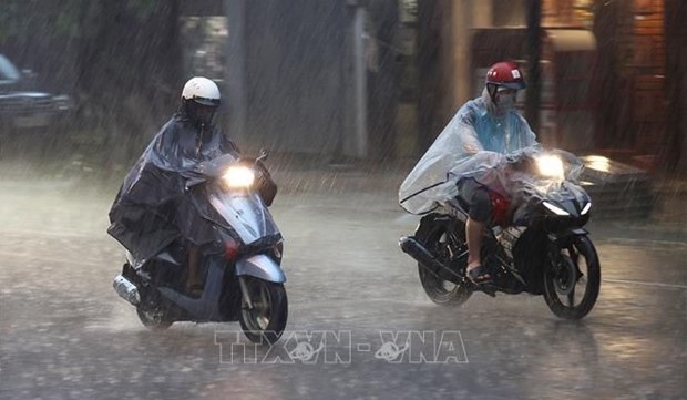 Pronostican lluvias intensas en varias zonas de Vietnam hinh anh 1
