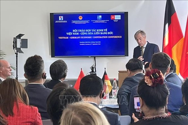 Empresas de Vietnam y Alemania promueven intercambio comercial hinh anh 1