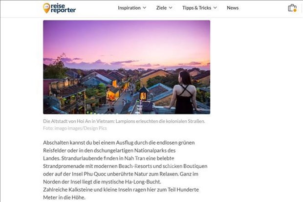 Vietnam entre 10 mejores destinos para que alemanes escapen del invierno, segun sitio aleman de noticias hinh anh 1