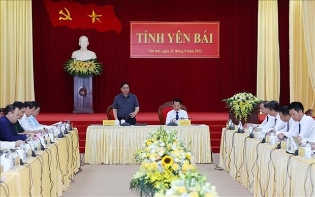 Instan a desarrollo rapido y sostenible de provincia vietnamita Yen Bai hinh anh 1