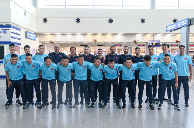 Equipo vietnamita listo para Copa Asiatica de Futsal 2022 hinh anh 1