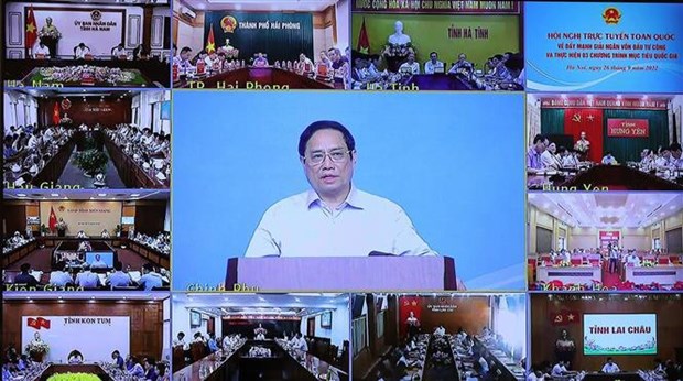 Premier vietnamita enfatiza importancia de acelerar desembolso de inversion publica hinh anh 2