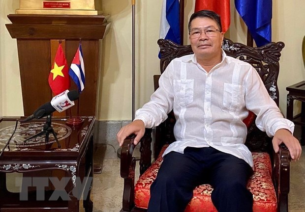 Visita de premier cubano impulsa relaciones con Vietnam, afirma embajador vietnamita hinh anh 1