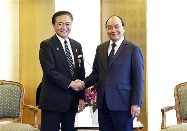 Presidente de Vietnam continua actividades en Japon hinh anh 5