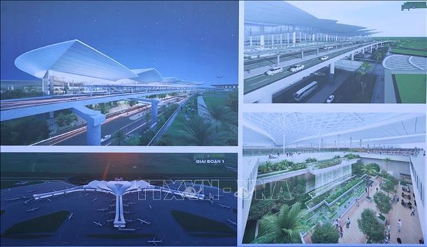 Inauguran construccion de obras de gestion de vuelo en aeropuerto Long Thanh hinh anh 1