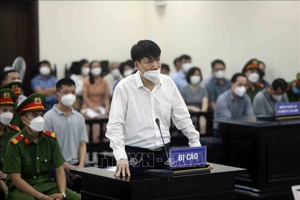 Abren en Vietnam juicio de apelacion a exviceministro de Salud hinh anh 1