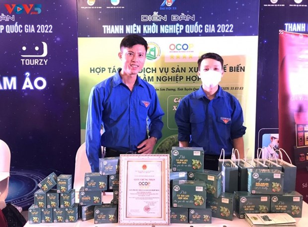 Efectuan en Hanoi foro de emprendimiento juvenil de Vietnam 2022 hinh anh 1