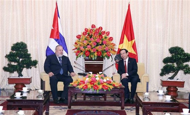 Buscan fomentar cooperacion entre Cuba y Ciudad Ho Chi Minh en sectores potenciales hinh anh 1