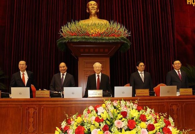 Inauguran sexto pleno del Comite Central del PCV del XIII mandato hinh anh 1