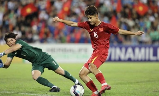 Vietnam gana boleto a ronda final de Copa Asiatica de Futbol Sub-17 hinh anh 1