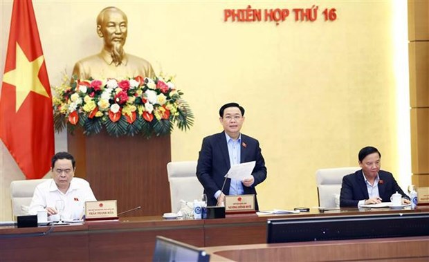 Comite Permanente del Parlamento de Vietnam clausura su reunion 16 hinh anh 1