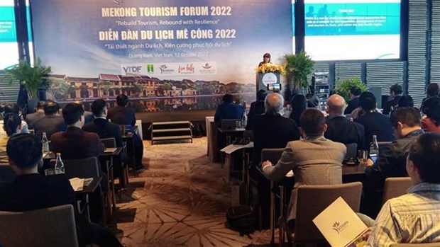 Inauguran Foro de Turismo del Mekong 2022 en Vietnam hinh anh 1
