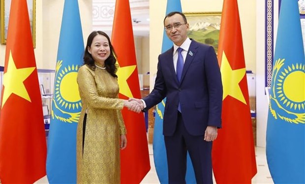 Vietnam atesora relacion de amistad con Kazajistan, afirma vicepresidenta hinh anh 1