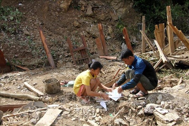 Cruz Roja de Vietnam recauda fondo a favor de pobladores afectados por inundaciones hinh anh 1
