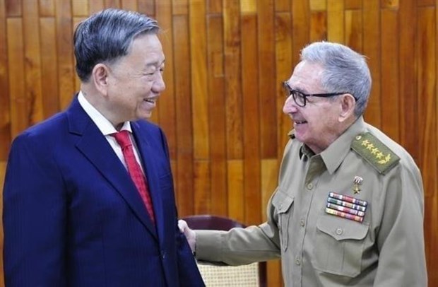 Ministro de Seguridad Publica de Vietnam concluye visita oficial a Cuba hinh anh 1