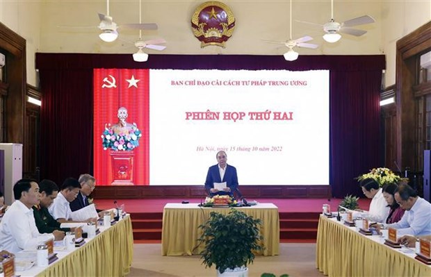Presidente de Vietnam traza orientaciones para reforma judicial hinh anh 1
