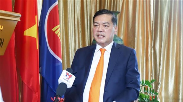 Visita a Vietnam de la presidenta de Singapur profundizara asociacion estrategica bilateral hinh anh 1