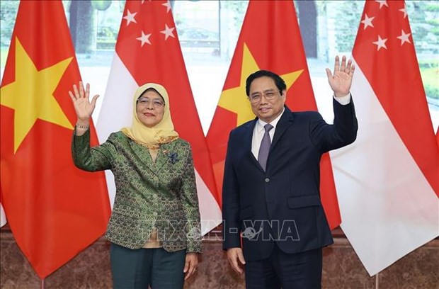 Singapur valora asociacion estrategica con Vietnam hinh anh 1