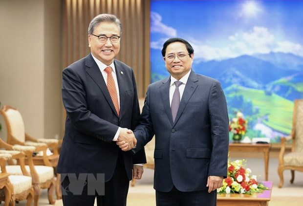 Cooperacion economica, pilar importante de nexos Vietnam – Corea del Sur hinh anh 1