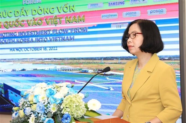 VNA efectua coloquio sobre promocion de flujos de inversion surcoreana en Vietnam hinh anh 2