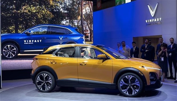 VinFast presenta cuatro modelos de autos electricos en Paris Motor Show 2022 hinh anh 1