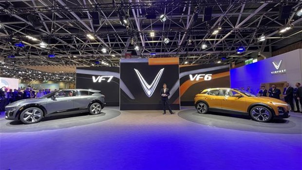 VinFast presenta cuatro modelos de autos electricos en Paris Motor Show 2022 hinh anh 2