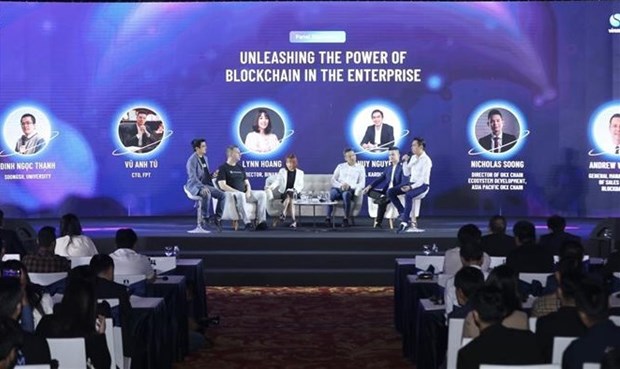 Inauguran Cumbre de Blockchain Vietnam 2022 hinh anh 1