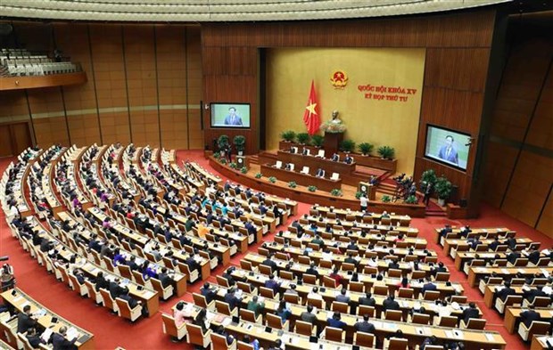 Inauguran cuarto periodo de sesiones de la Asamblea Nacional de Vietnam hinh anh 1