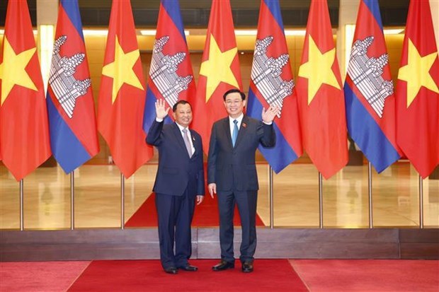 Vietnam y Camboya fomentan cooperacion legislativa hinh anh 1