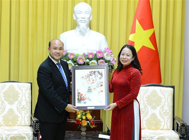 Vietnam y Camboya se enorgullecen de generaciones jovenes, dice vicepresidenta hinh anh 1