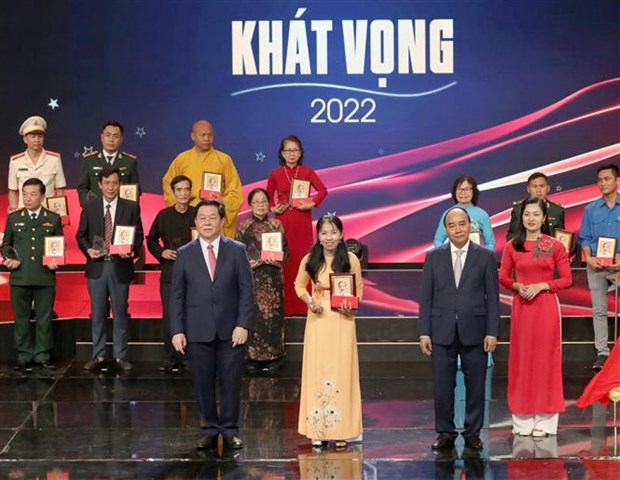 Presidente vietnamita asiste al Programa “Ho Chi Minh- Viaje de aspiracion 2022” hinh anh 2