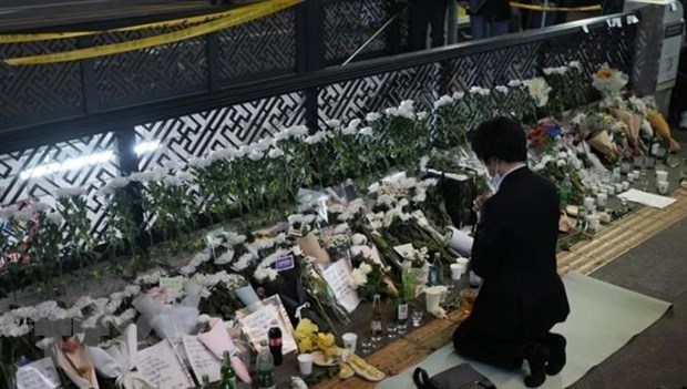 Rinden homenaje a ciudadana vietnamita fallecida en estampida en Seul hinh anh 1