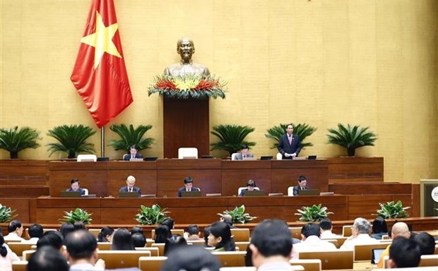 Parlamento de Vietnam debate la practica de ahorro y lucha contra despilfarro hinh anh 1