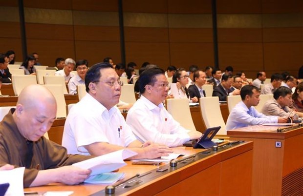 Parlamento de Vietnam debate la practica de ahorro y lucha contra despilfarro hinh anh 2