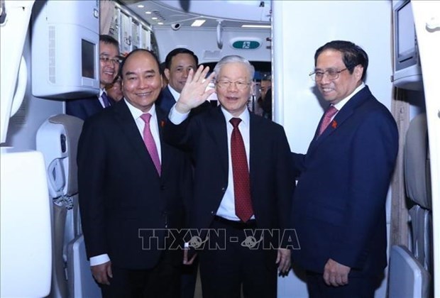 Secretario general del PCV concluye visita oficial a China hinh anh 1