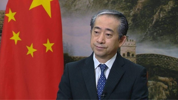 Visita del maximo dirigente vietnamita a China vigoriza nexos binacionales, afirma embajador hinh anh 1