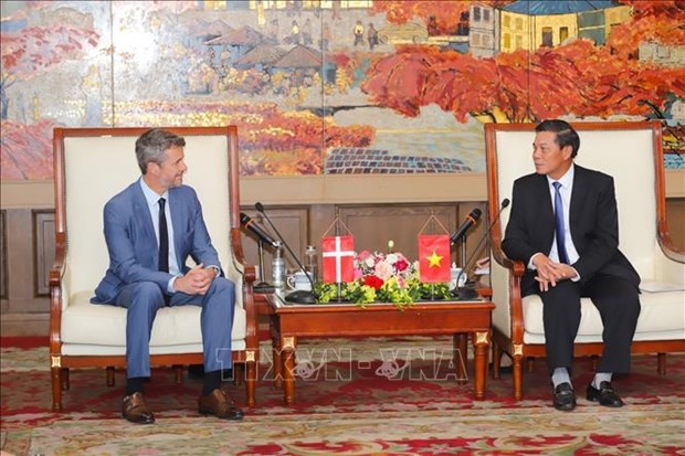 Ciudad vietnamita y Dinamarca impulsan la cooperacion energetica hinh anh 1