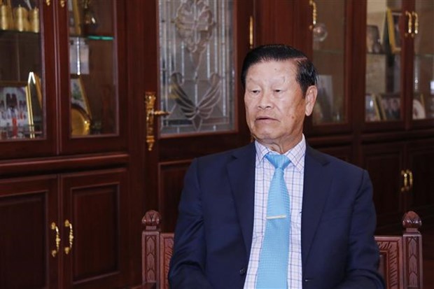 Exvicepremier laosiano aprecia significado de visita a China del maximo dirigente del PCV hinh anh 2