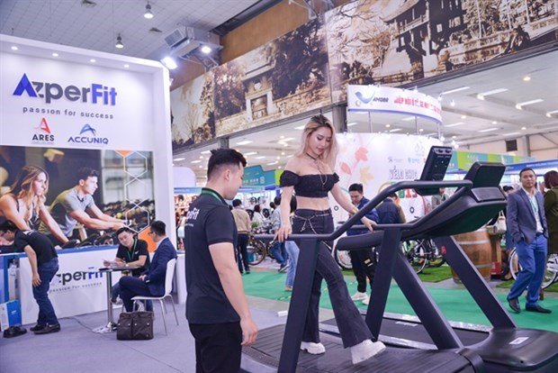 Inauguraran en Hanoi Exposicion Internacional de Deportes y Ciclismo de Vietnam hinh anh 1