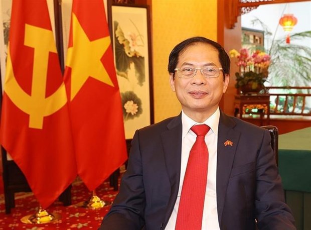 Visita del secretario general del PCV a China afianza nexos bilaterales hinh anh 1