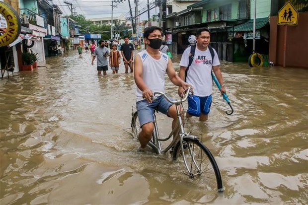 Aumenta el numero de muertos por el tifon Nalgae en Filipinas hinh anh 1