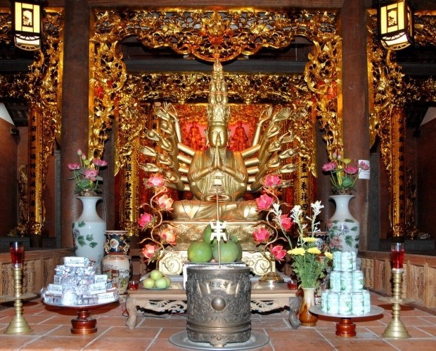 Visitar la antigua pagoda Thanh en provincia vietnamita de Lang Son hinh anh 2