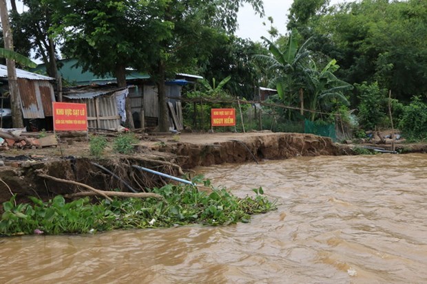 Ciudad Ho Chi Minh identifica 32 sitios vulnerables a deslizamientos de tierra hinh anh 1