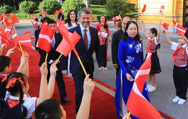 Concluye principe heredero danes visita a Vietnam hinh anh 1