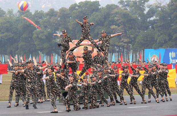 Inauguran trigesimo Torneo de Tiro Militar de la ASEAN en Vietnam hinh anh 1