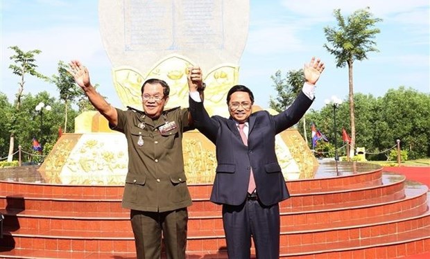 Resaltan significado de proxima visita del premier vietnamita a Camboya hinh anh 1
