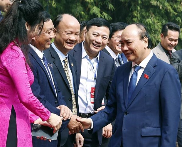 Presidente vietnamita resalta aportes de empresarios jovenes destacados hinh anh 2