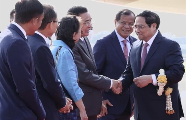 Premier vietnamita inicia visita oficial a Camboya hinh anh 3