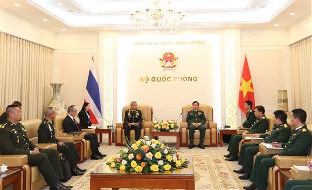 Vietnam y Tailandia refuerzan cooperacion en defensa hinh anh 1