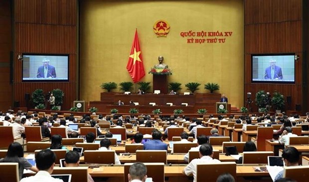 Parlamento vietnamita debate sobre proyecto de Ley de Defensa Civil hinh anh 1